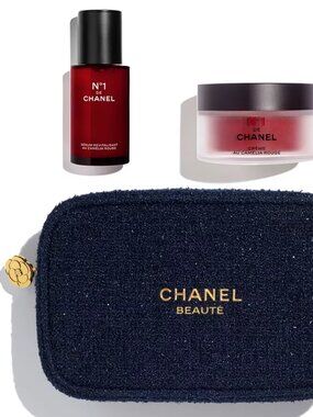N°1 DE CHANEL Power Pair Skincare Set Ltd Edition Pouch